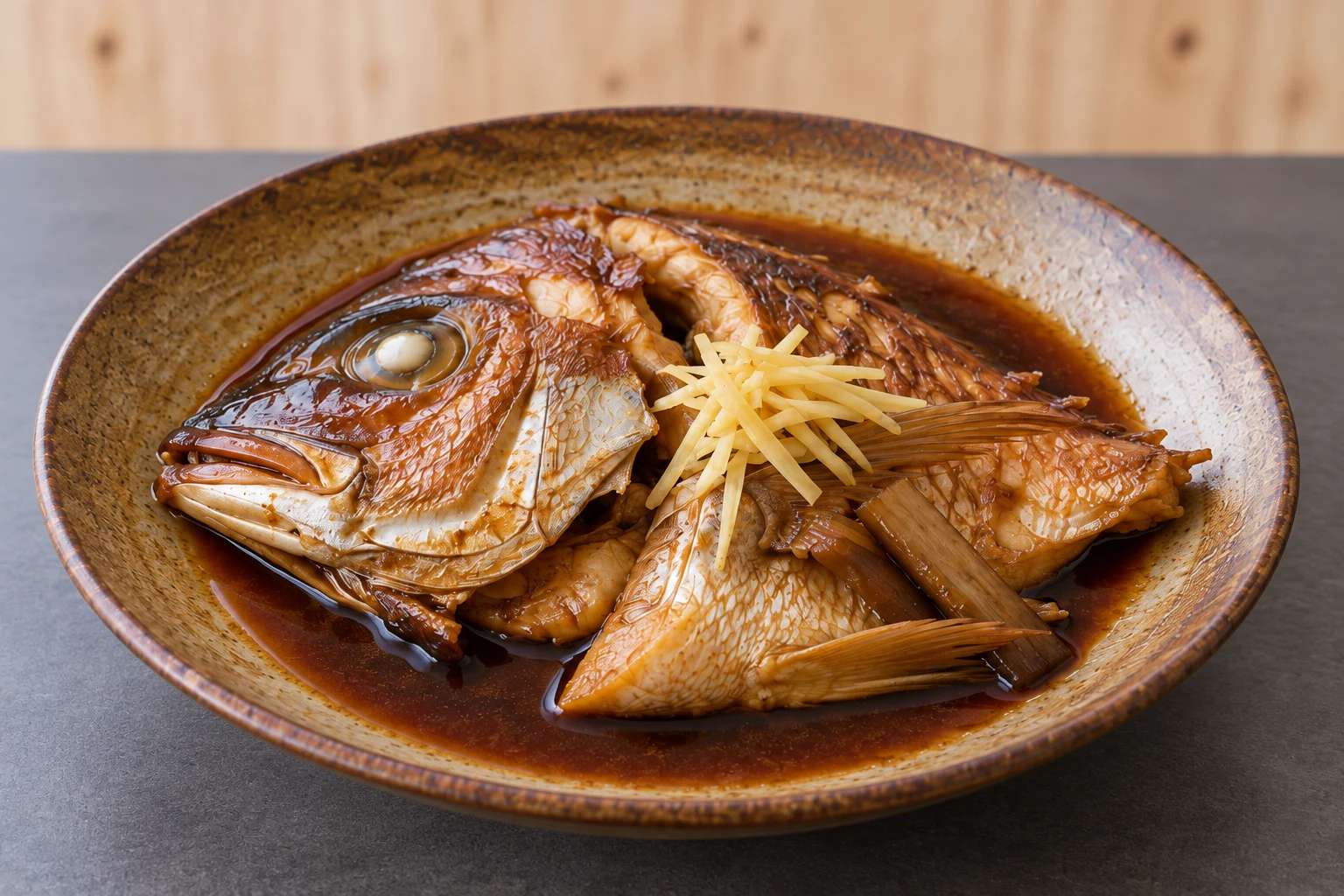 鯛の兜煮